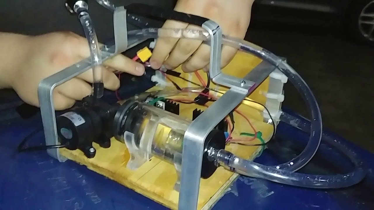 MET 220 Frankenstein Liquid Cooled Flashlight