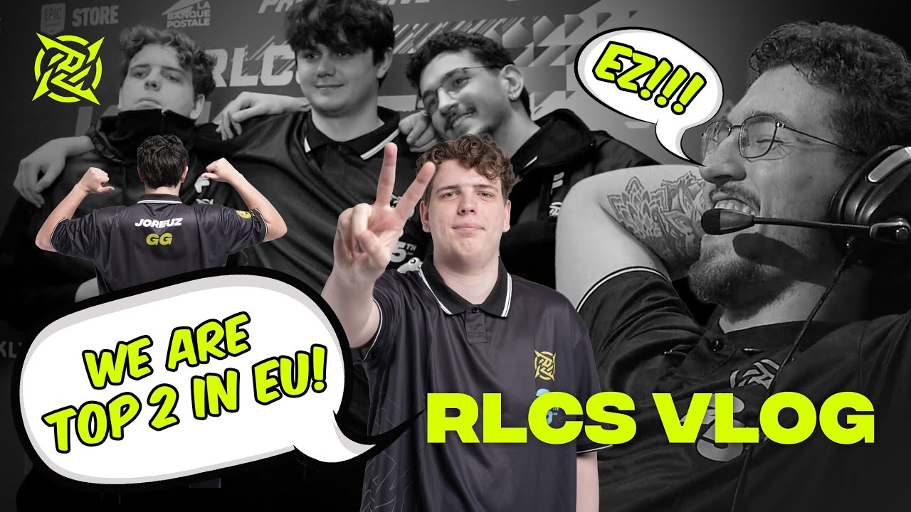 Как мы попали в топ-2 на EU Open 1 | Видеоблог RLCS