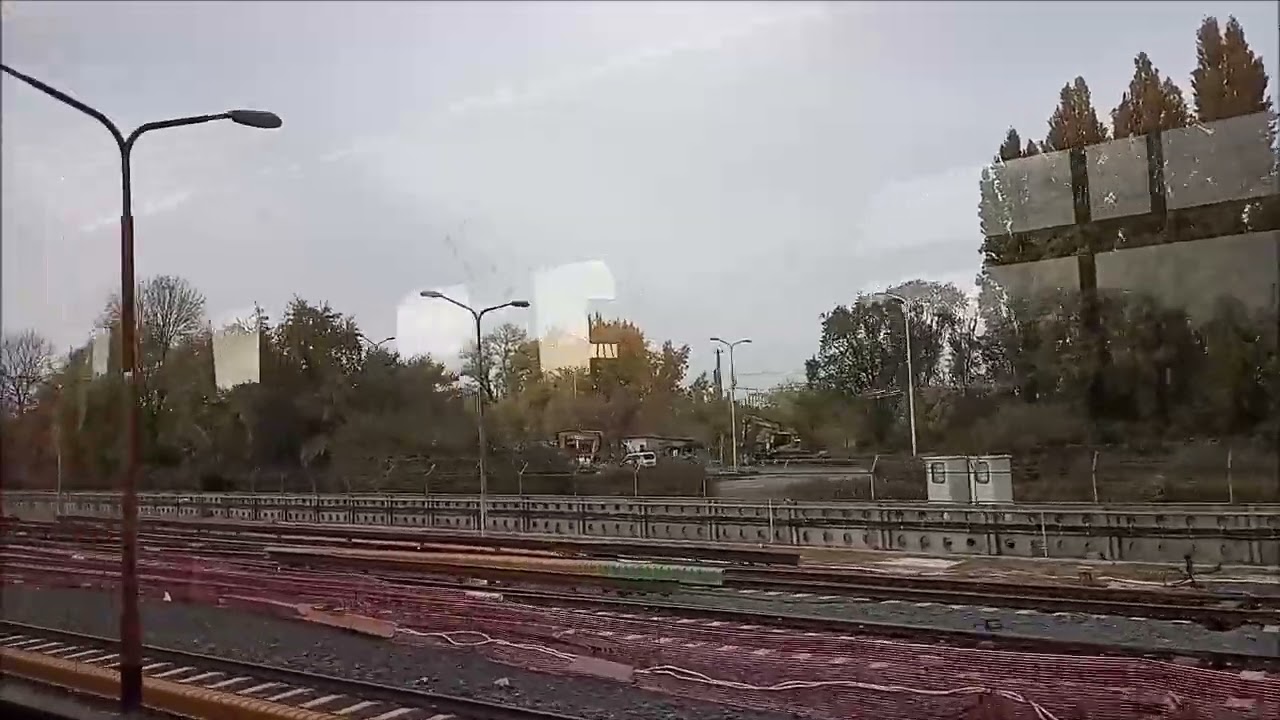 Metro 81-71 Budapešť jízda po povrchu