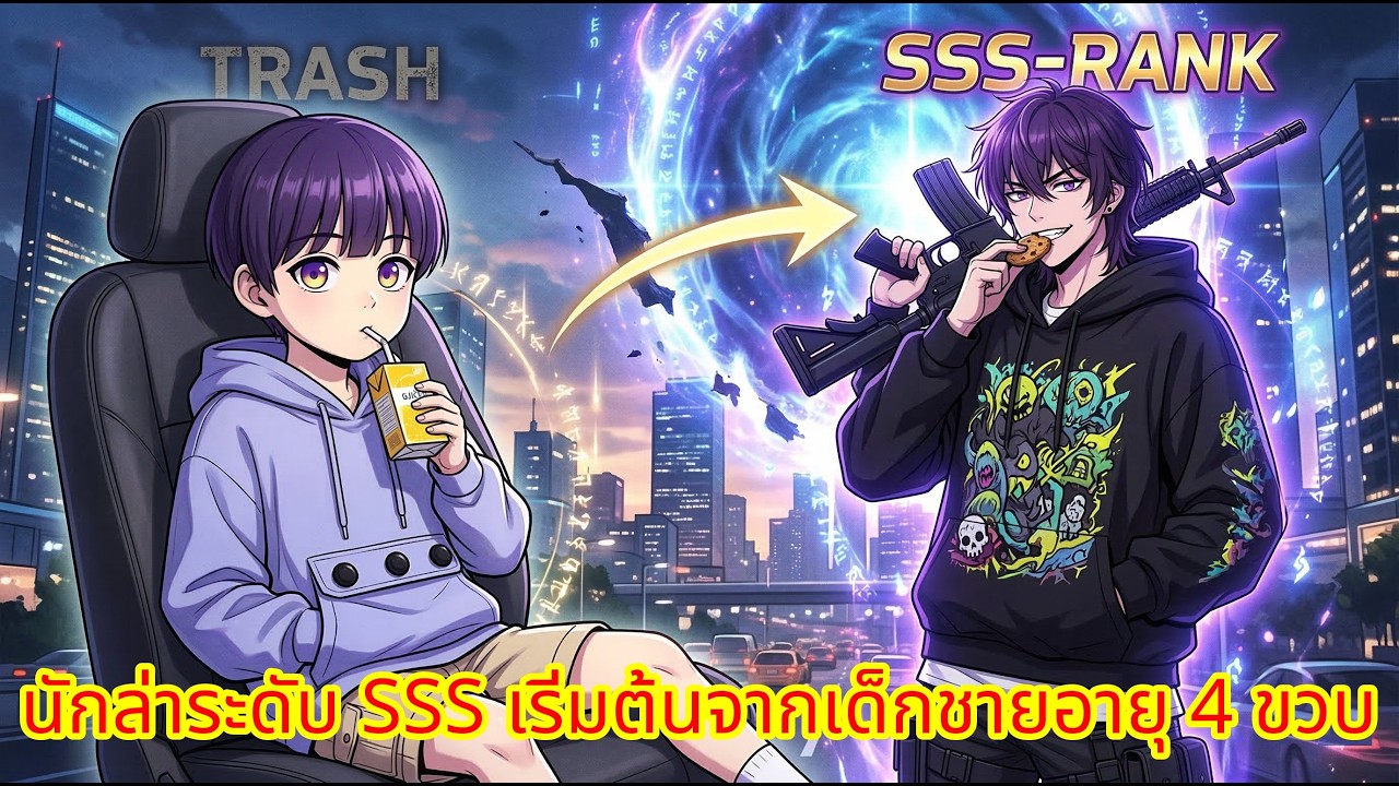 นักล่าระดับ SSS เริ่มต้นจากเด็กชายอายุ 4 ขวบ | สรุปเต็มเรื่อง