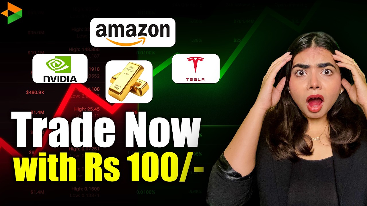 Trade US Stock Token & PAXGUSD Gold Token on Delta Exchange || Trade Now