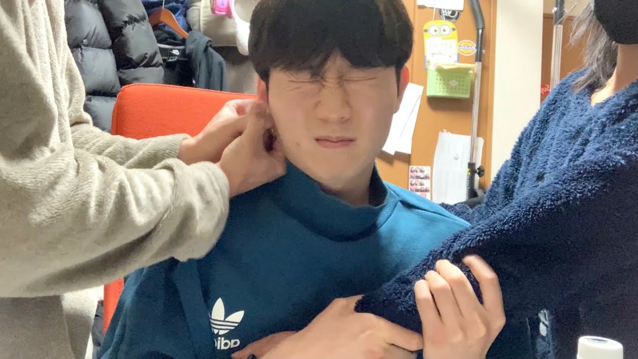 初ピアス開ける1秒前