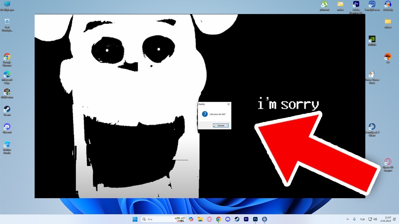 VİRÜSLÜ FNAF OYUNU BİLGİSAYARIMI HACKLEDİ..