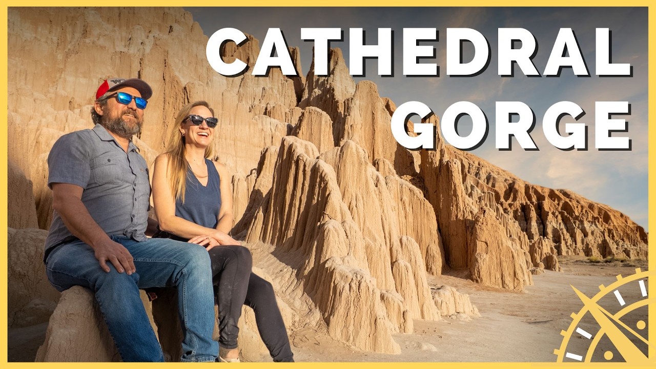 🤫🏞️ Exploring Nevada’s Secret Slot Canyons | Cathedral Gorge State Park | Newstate Nomads