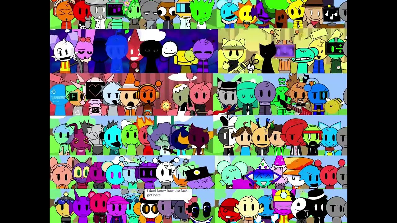 Sprunki Sploinkers Big Update - All Characters Together