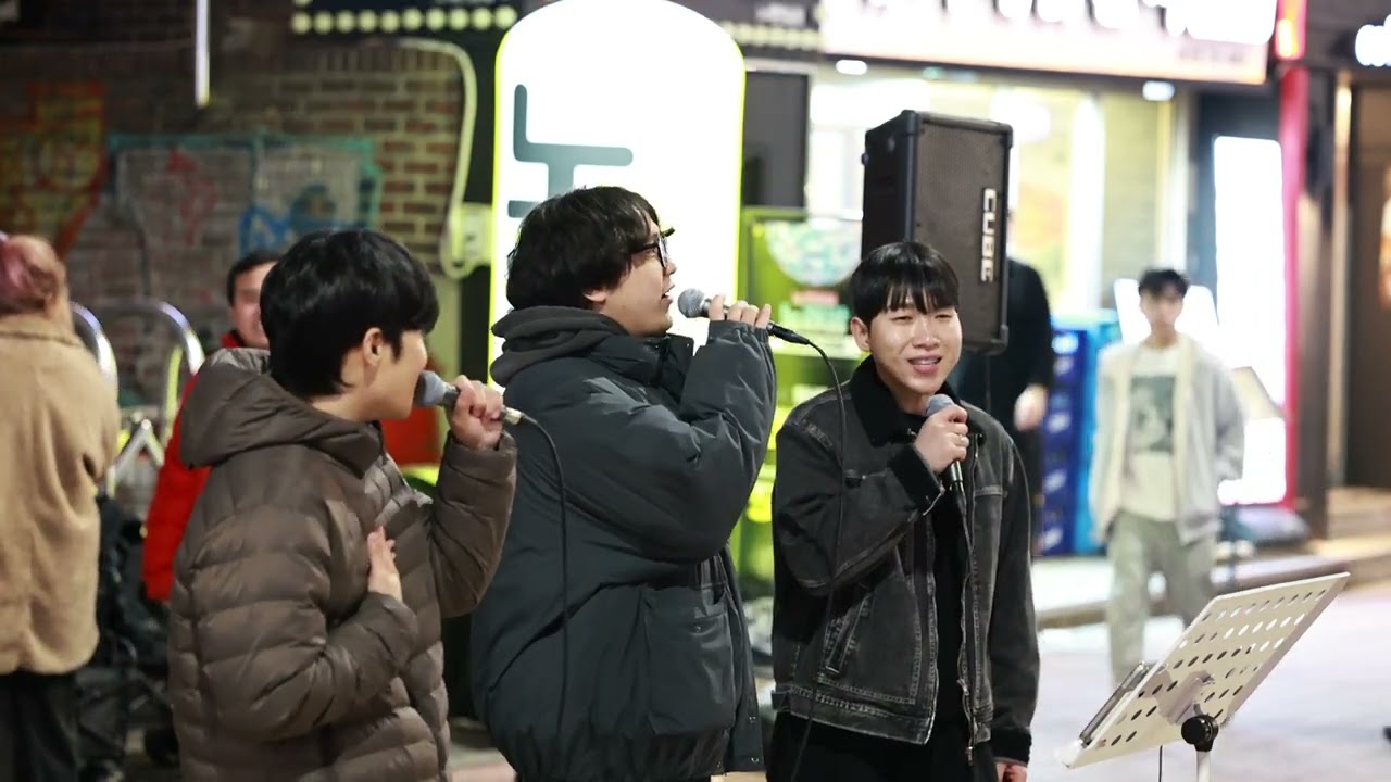 260314 #위시보이스 #Drowning (#WOODZ) #홍대버스킹