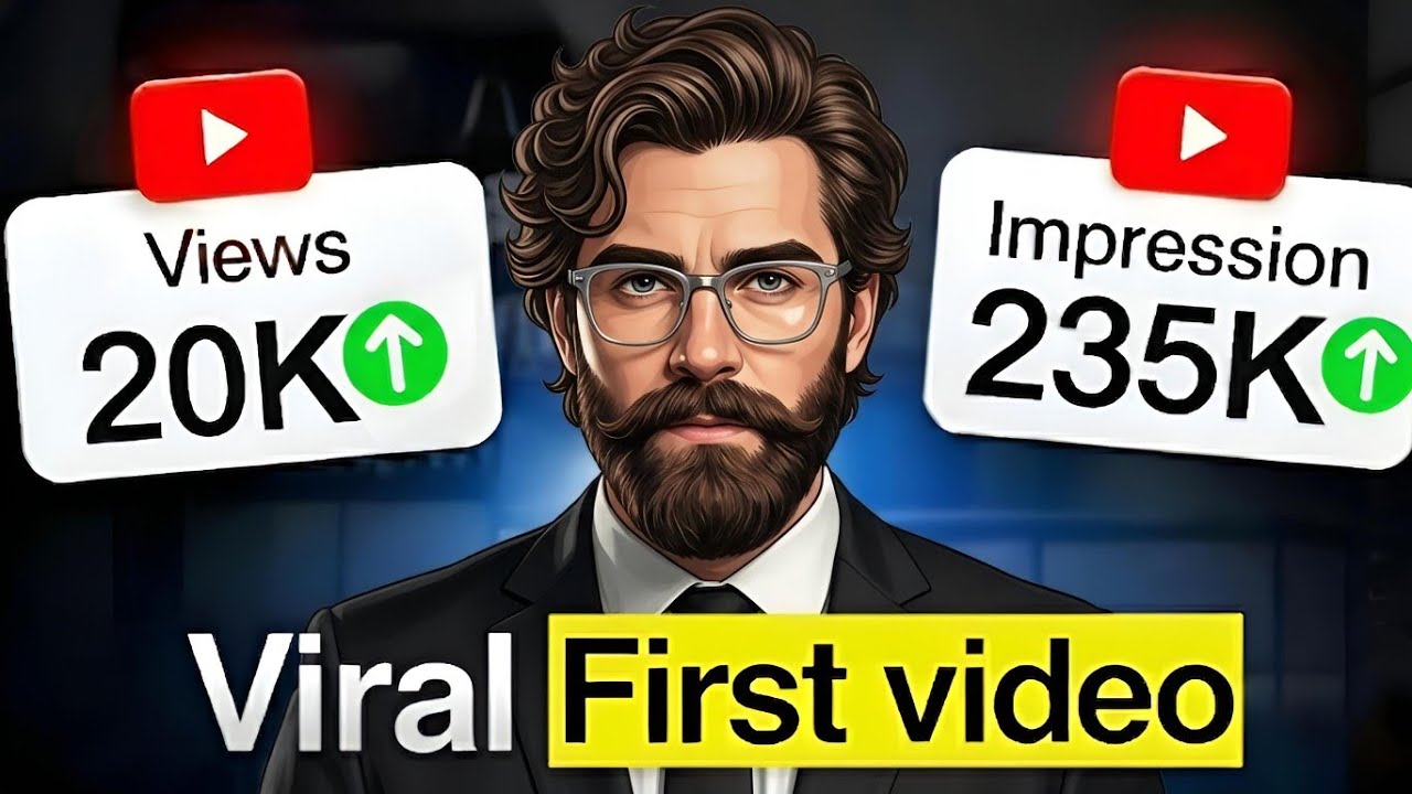 I Tried 4 Strategies on My First YouTube Video and It Went Viral 😱