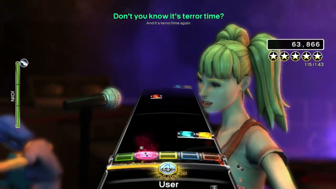Rock Band 3 Deluxe - Terror Time Again (Custom) - Guitar (Expert) - 100% FC 5GS