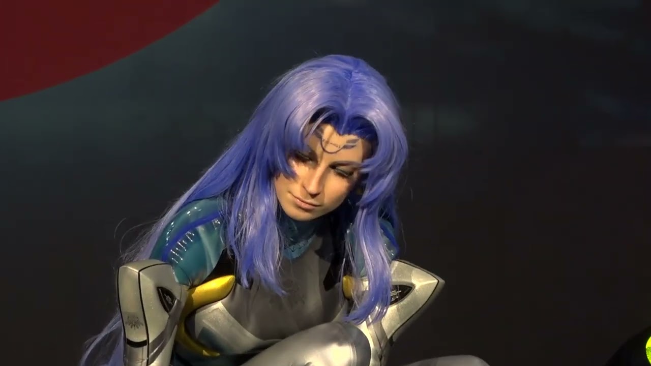 KOS-MOS Xenosaga 2 cosplay defile