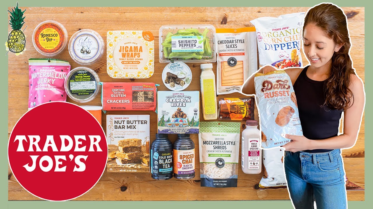 Taste Testing NEW Vegan Items at Trader Joe&rsquo;s 😋