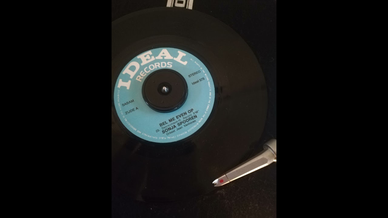 Sonja spooren - Bel me even op Vinyl rip