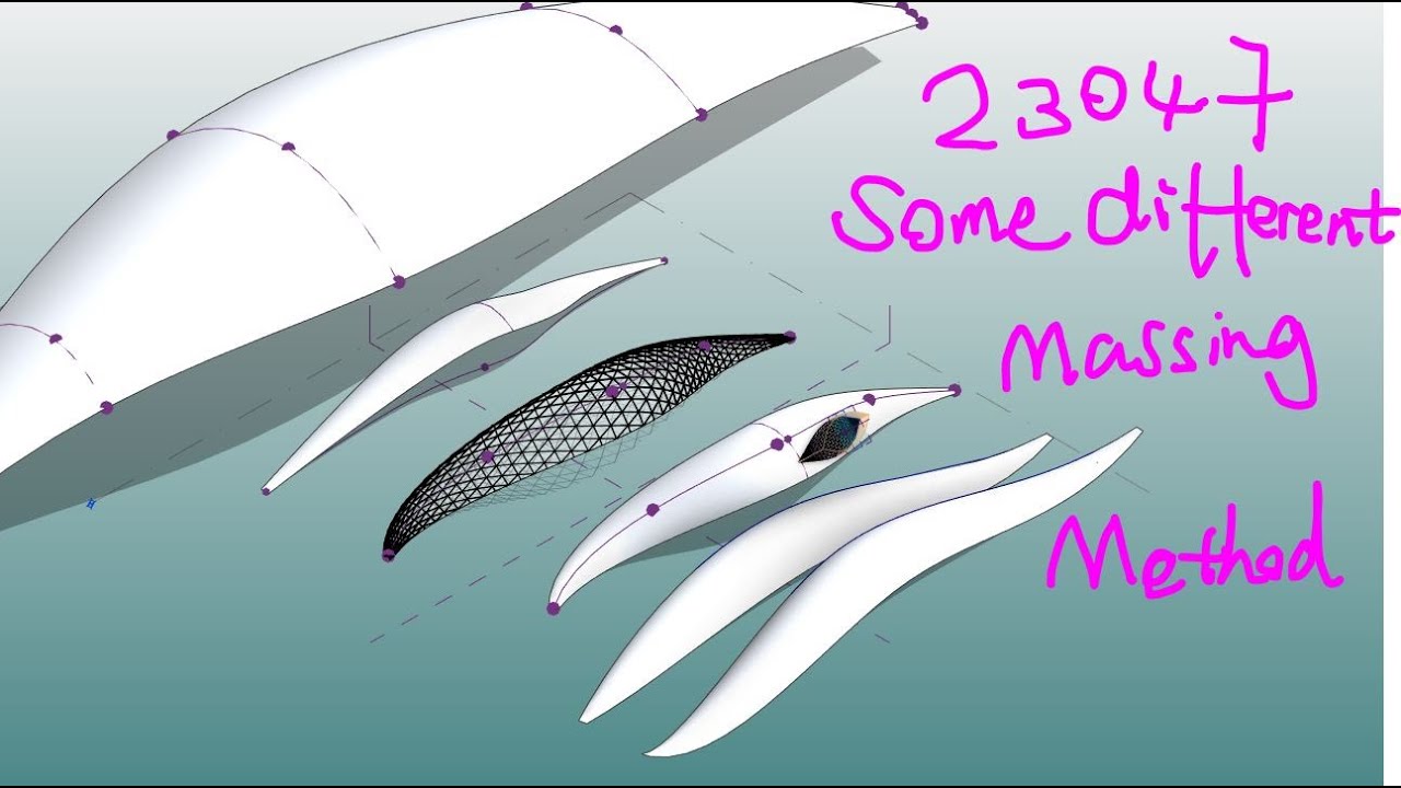 23047 - Some different massing method in Revit