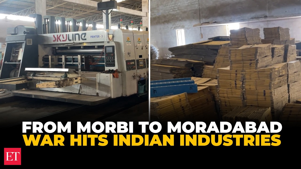 From Morbi ceramics to Moradabad packaging, West Asia war hits Indian industry