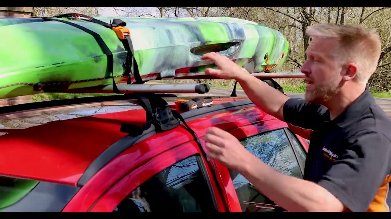 Attaching Cambridge Kayak to Roof bars
