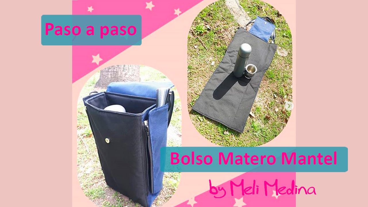 bolso matero mantel tutorial paso a paso