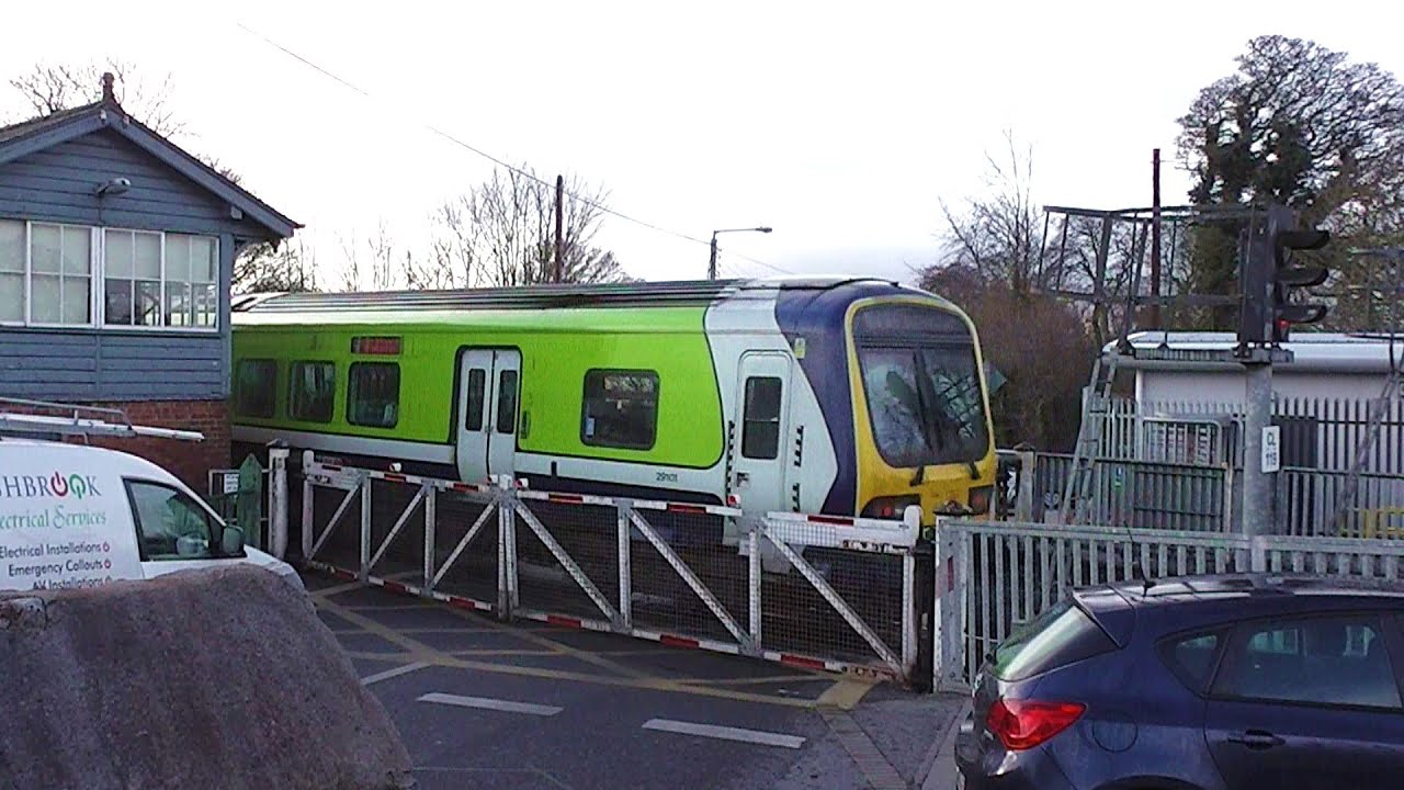 Railway Crossing - Clonsilla Station, Dublin
