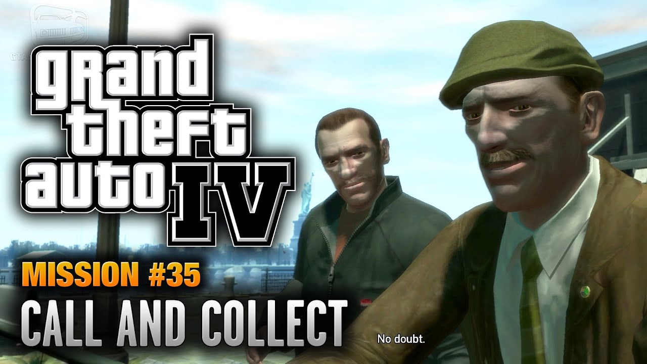 GTA 4 - Mission #35 - Call and Collect (1080p)