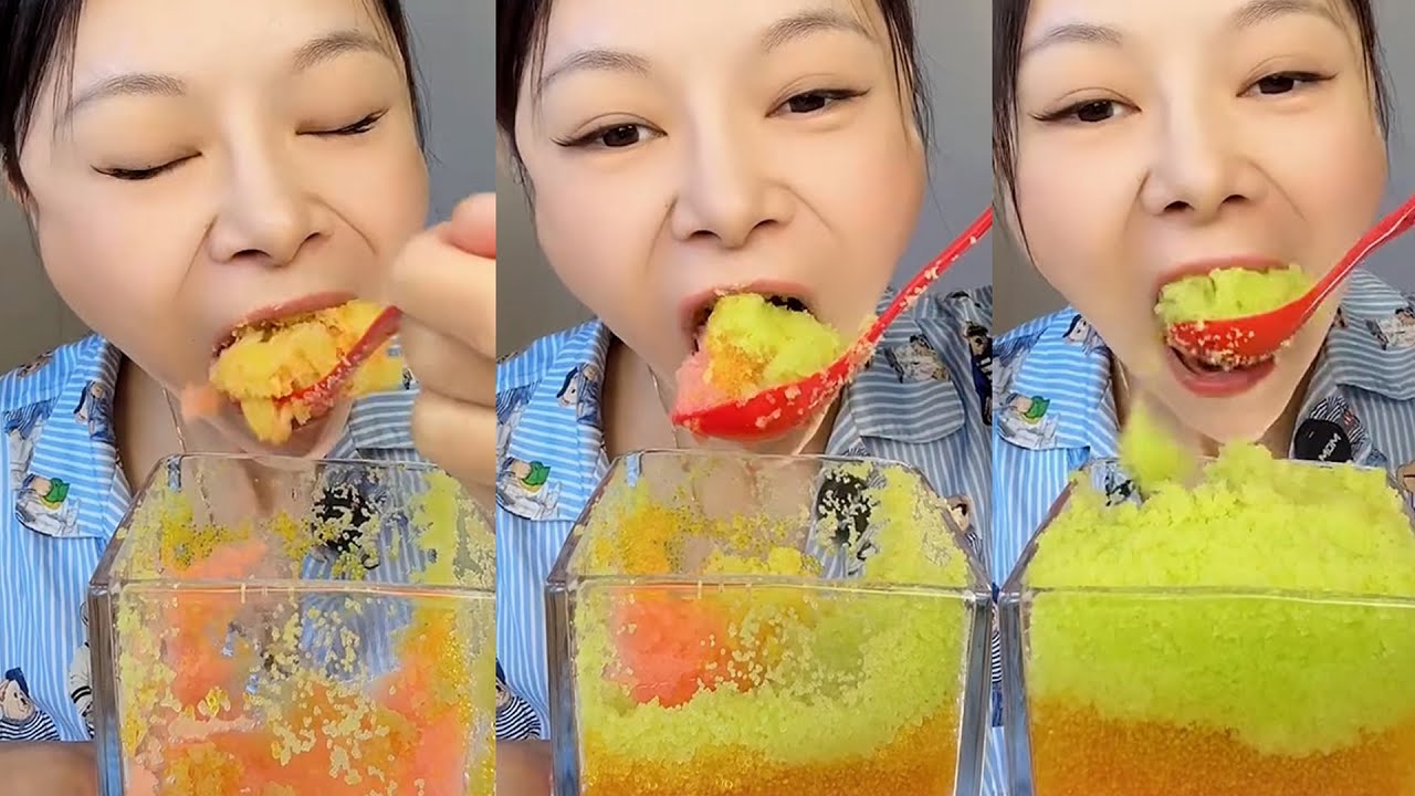 ASMR TOBIKO EGGS | FLYING FISH ROE | EXTREME EATING SOUNDS
