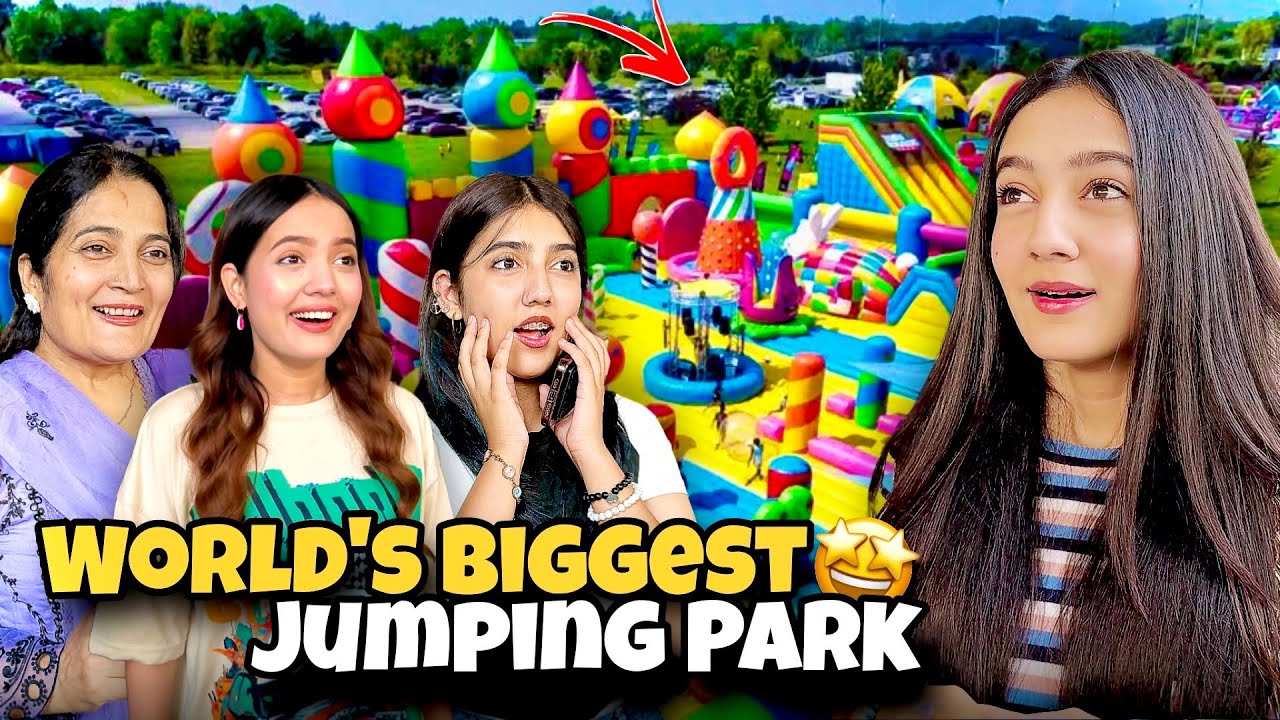 Went to World’s Biggest Jumping Park 🤩| Gari ki Chabi gum gai 😱| Rabia Faisal | Sistrology