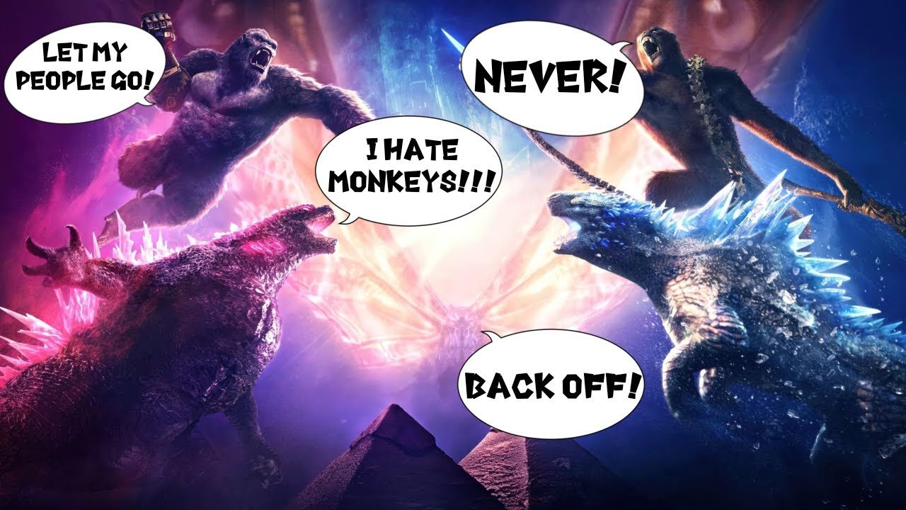 If titans in Godzilla x Kong: the new empire could talk!