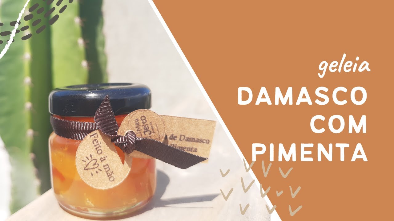 Geleia de Damasco e Pimenta com Margô Ferreira