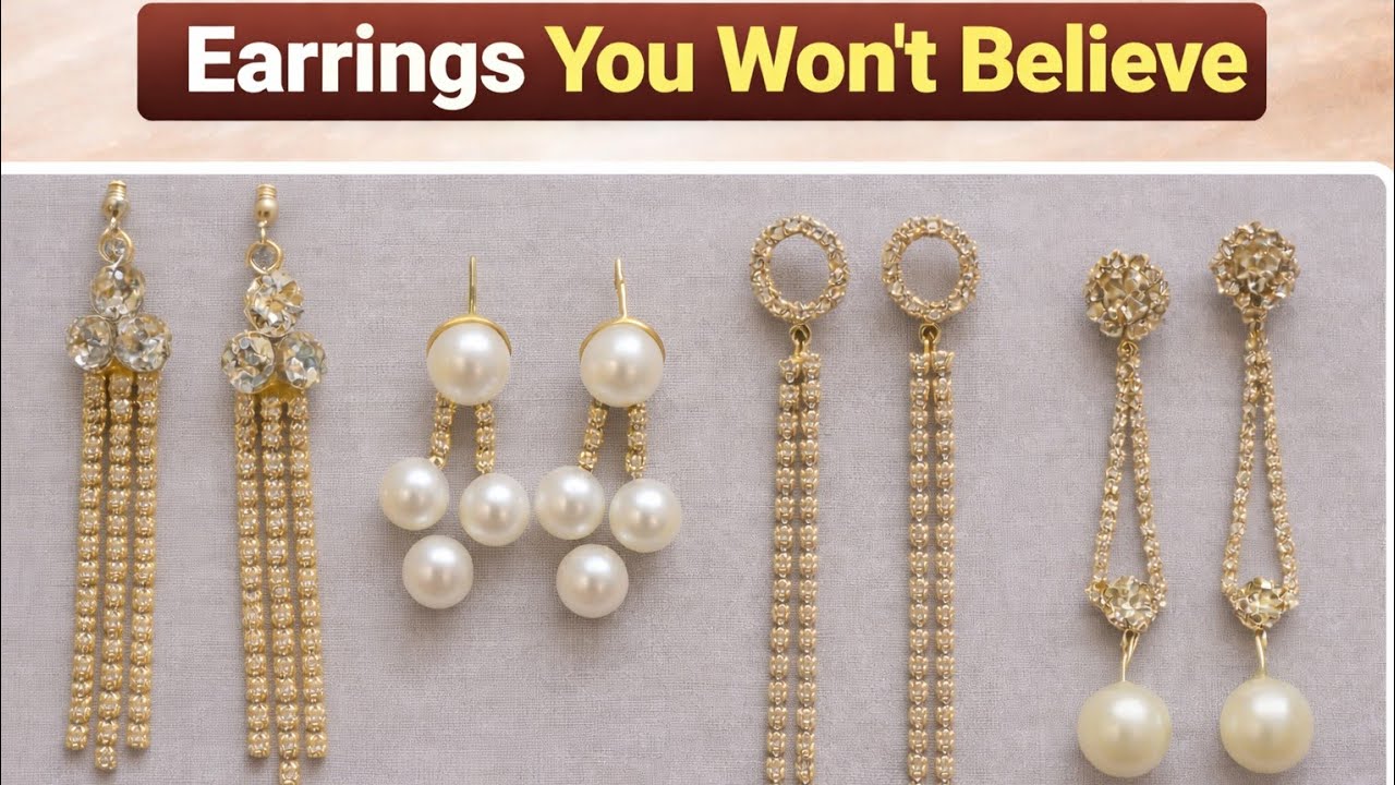 Budget Bling – Earrings You Can Make at Home | DIY Jewellery 
