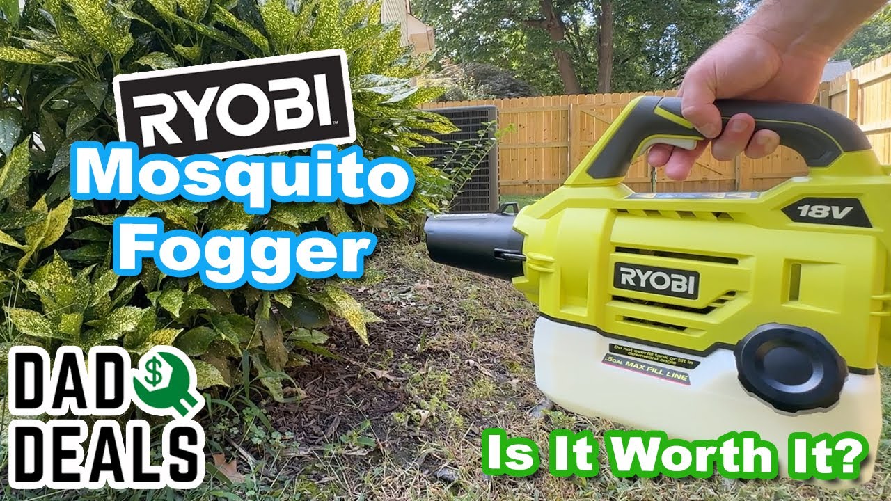 SHOULD You Buy The Ryobi Fogger? | DIY Mosquito, Flea, & Tick Control | Dad Deals