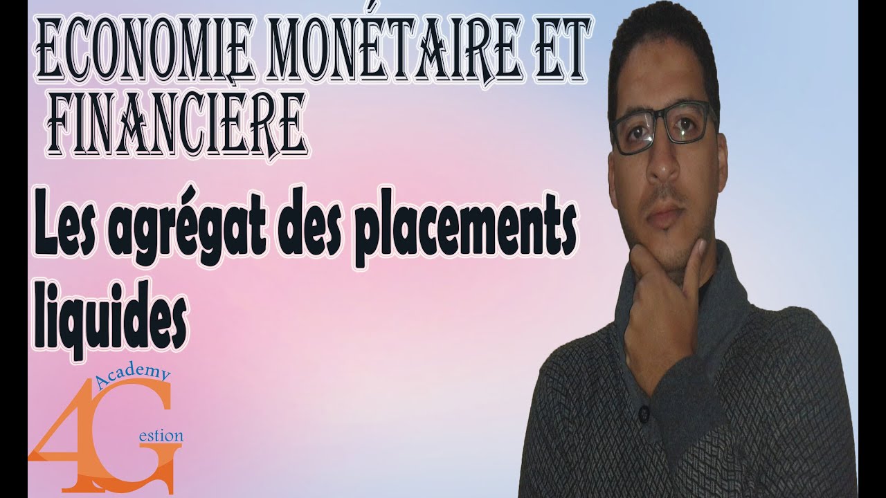 Economie monétaire et financière_Les agrégat des placements liquides