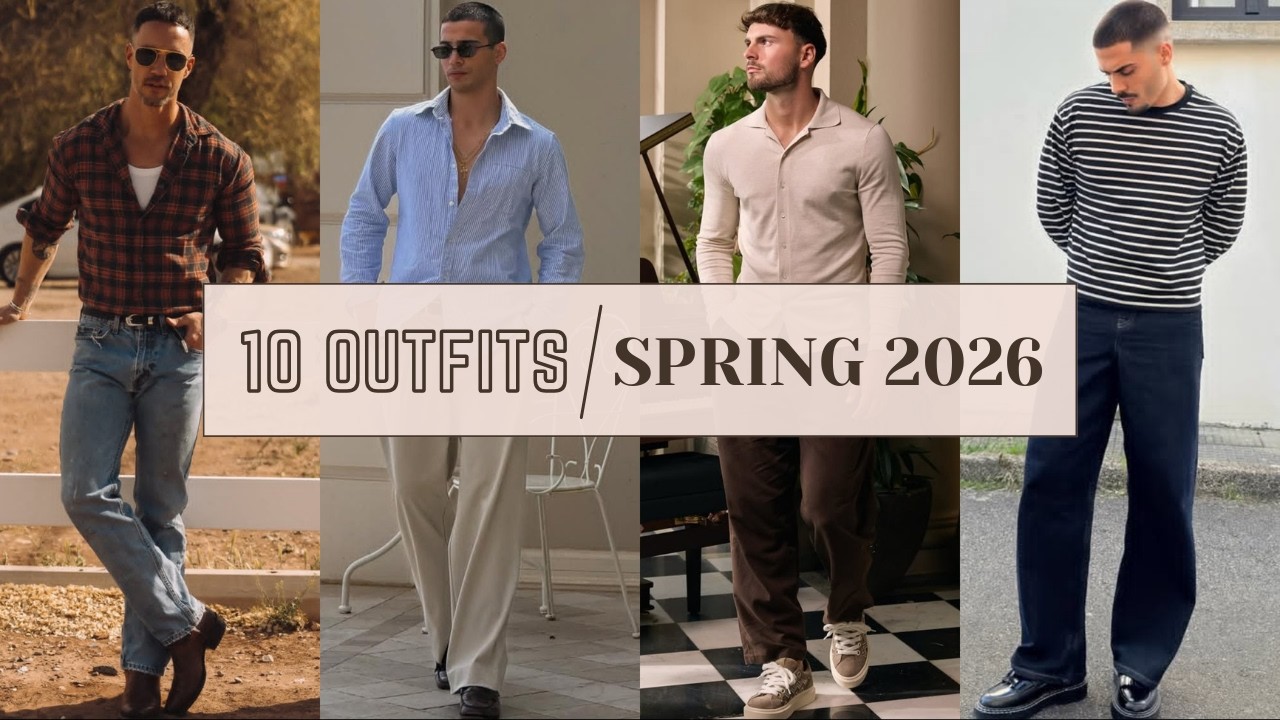 10 Latest Outfits for Men | Spring 2026 Fashion