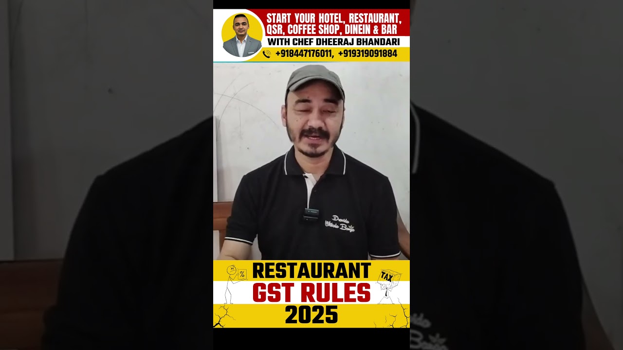 New GST Rules Explained: What Hotel & Restaurant Owners Must Know! 