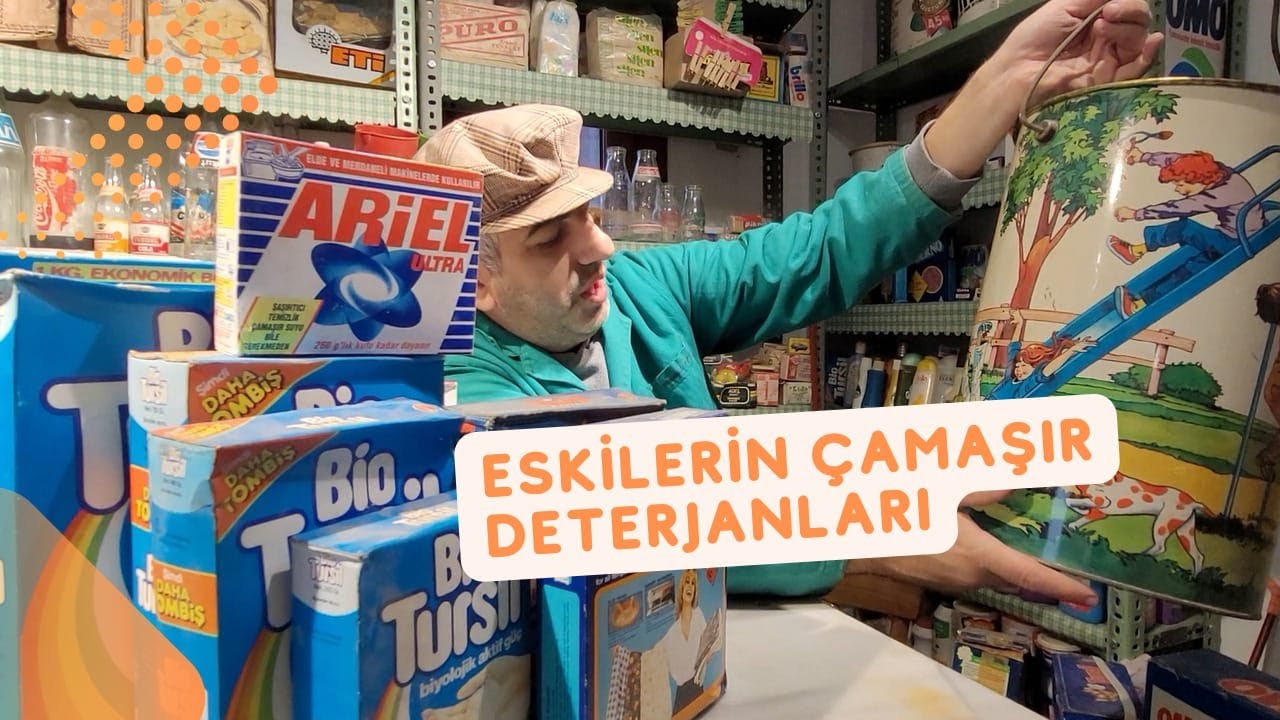 Nostalji Deterjanlar Seksenler bakkal