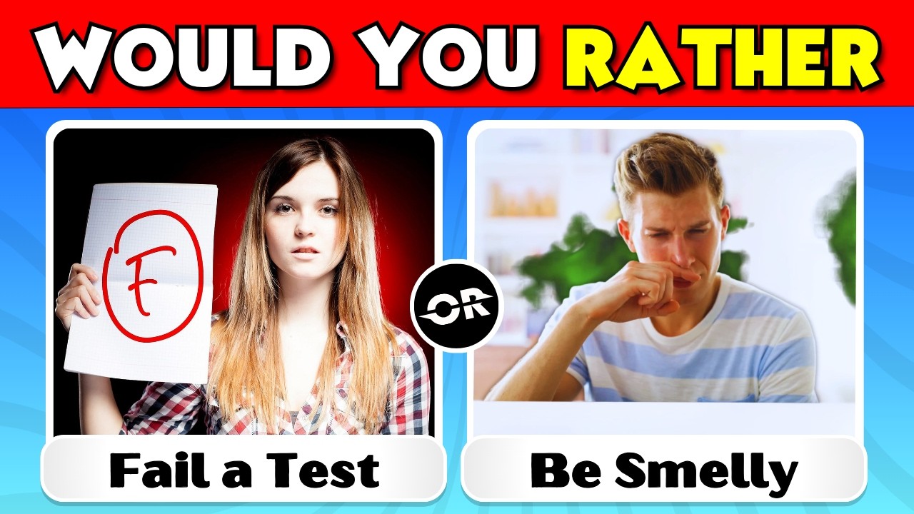 Would You Rather...? 📚🎒 | School Edition