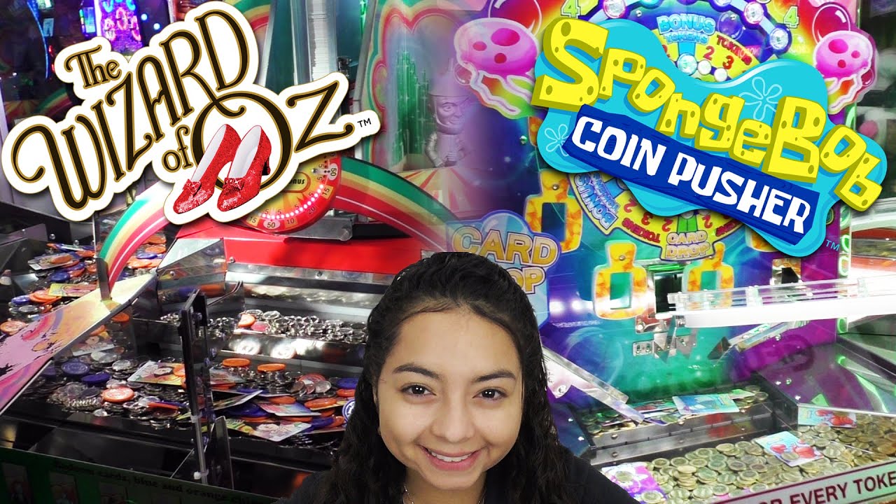Wizard of Oz & Spongebob Squarepants - Coin Pushers