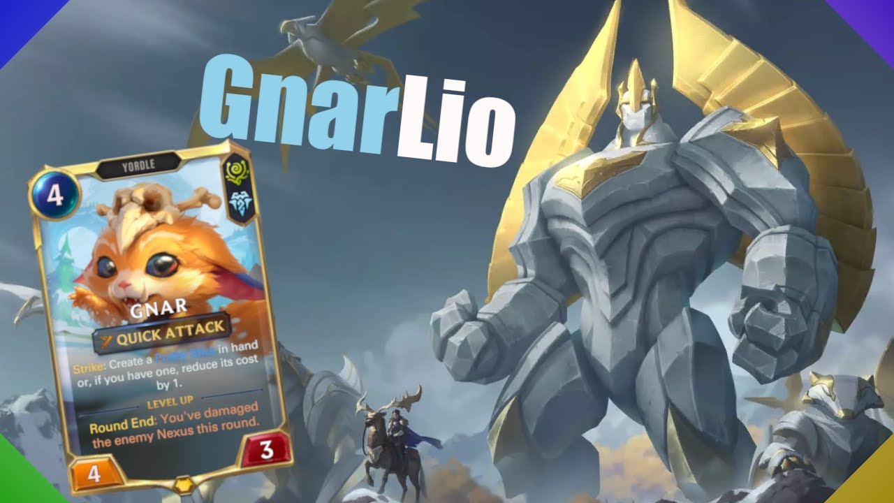 This Galio & Gnar Midrange deck is Very Powerful! - Legends of Runeterra