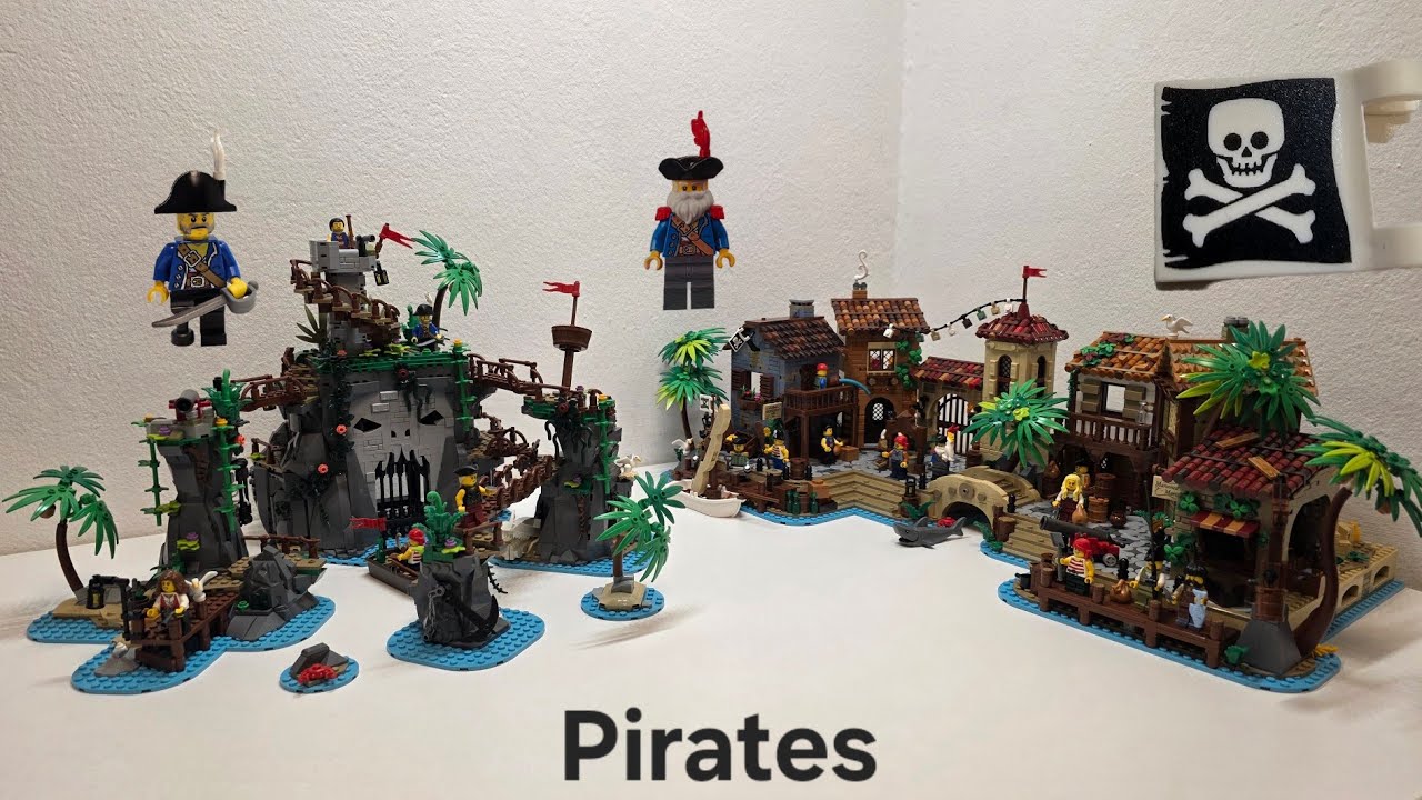 LEGO Bricklink Зловещий остров и Воры Тортуги