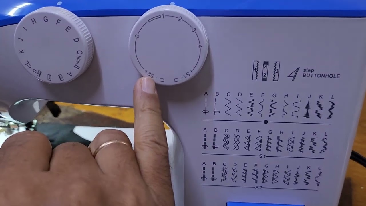 Aile Dikiş Makinası ev tipi-36 Desenli / Model 990P moonstar basit anlatımı @RemusMakina