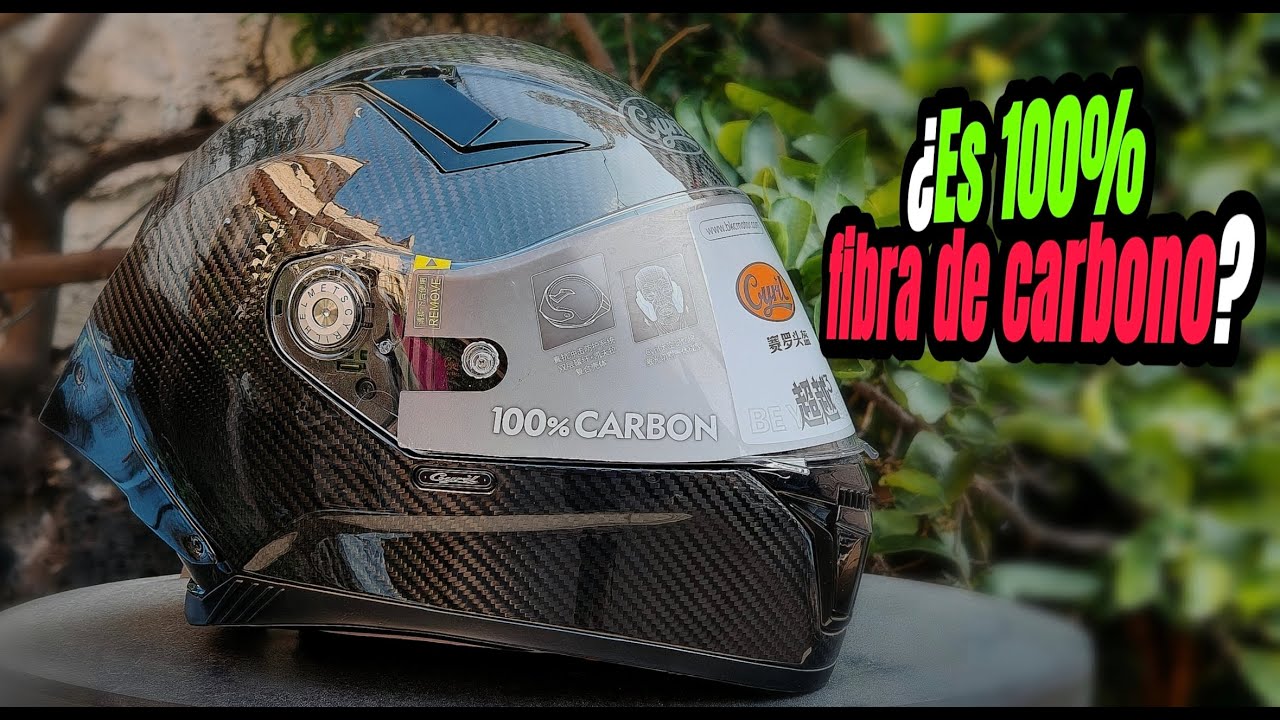 El casco más BARATO del 🌎 en FIBRA de CARBONO que vas a querer comprar 🤑