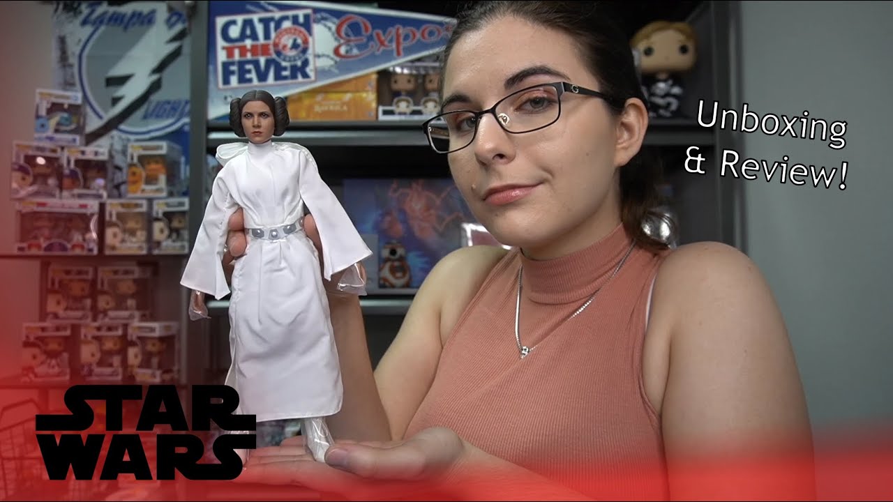 What a Great Sculpt! | HOT TOYS STAR WARS ANH PRINCESS LEIA UNBOXING & REVIEW!