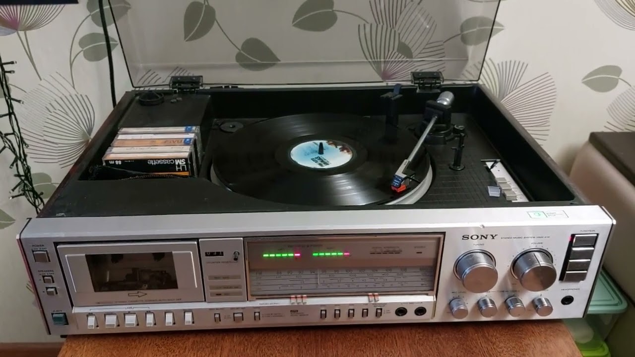 sony hmk-414 виниловый проигрыватель
