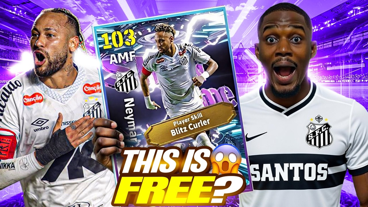 They Gave Us FREE Neymar With the Most OP Skill?! Prof BOF reviews BLITZ CURLER NEYMAR🤯