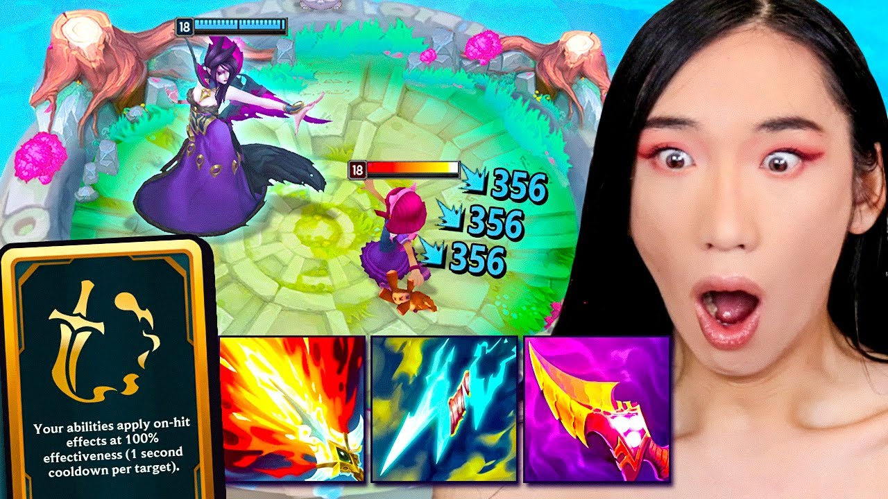 Morgana W Can Nuke Enemies With This On Hit Augment in 2v2v2v2 Arena