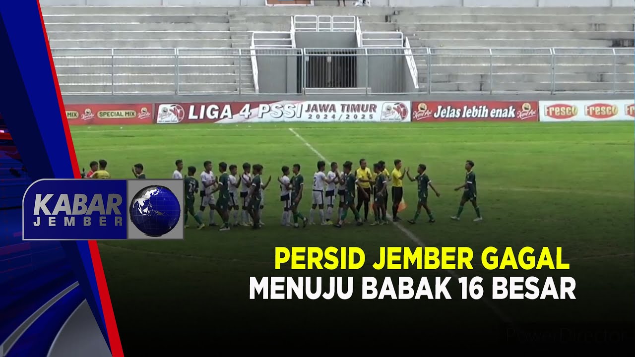 PERSID JEMBER GAGAL MENUJU BABAK 16 BESAR | KABAR JEMBER