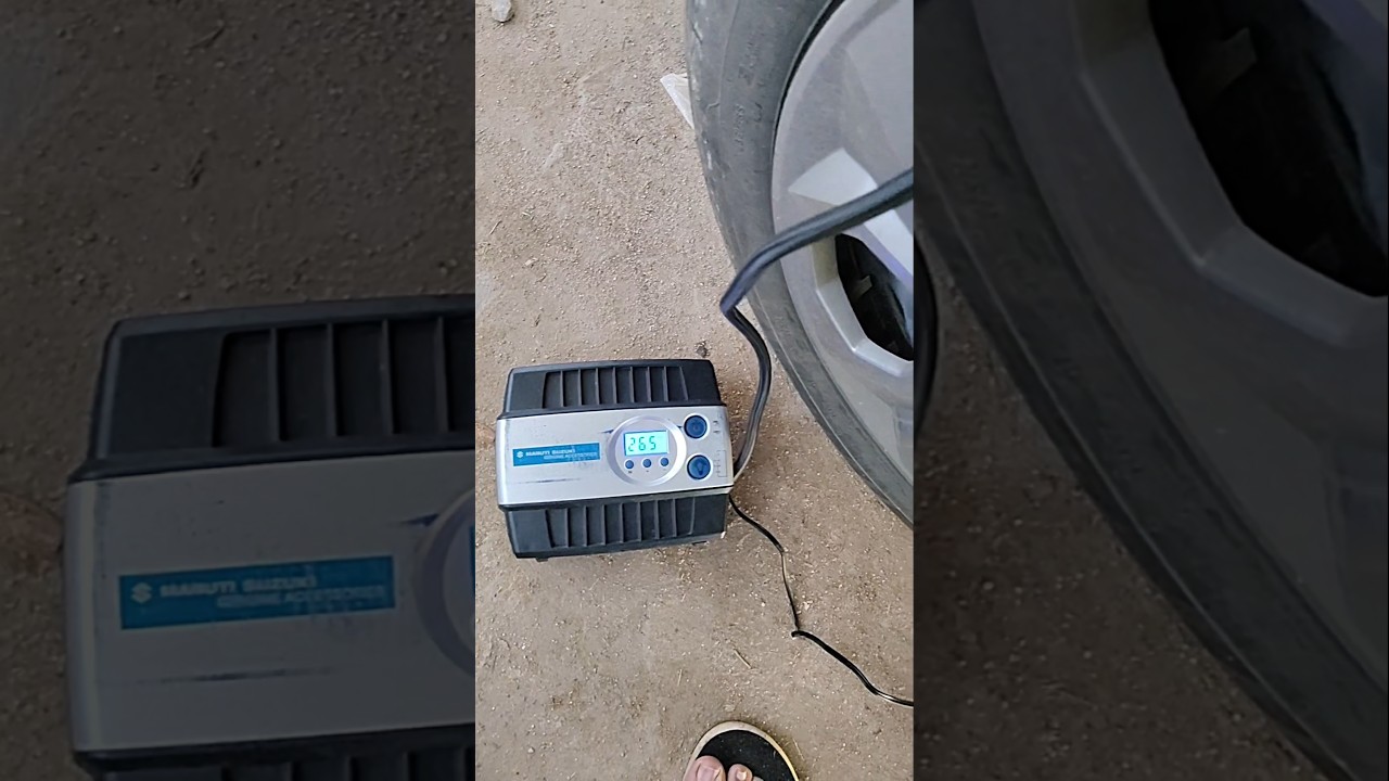 How to Use Maruti Suzuki Air inflator | First Time Setup & Demo in Simple Steps #inflator #car