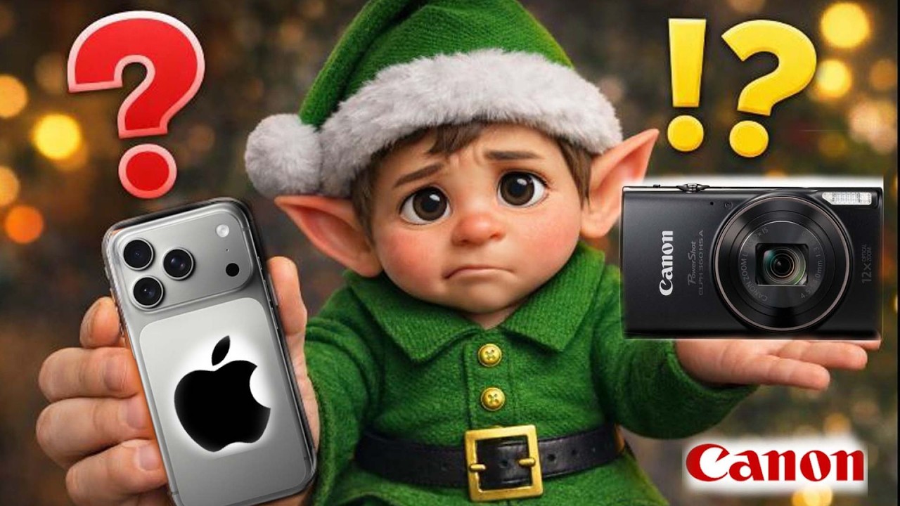 Canon Elph 360HSA против iPhone 17 Pro: сравнение зума и характеристик (правда может вас удивить!)