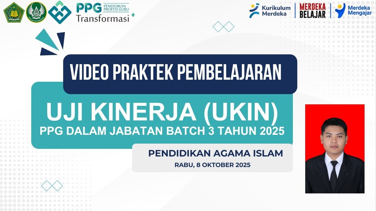Video UKIN PPG KEMENAG 2025 Mapel PAI Materi Bahaya Perkelahian Pelajar, Minuman Keras Dan Narkoba