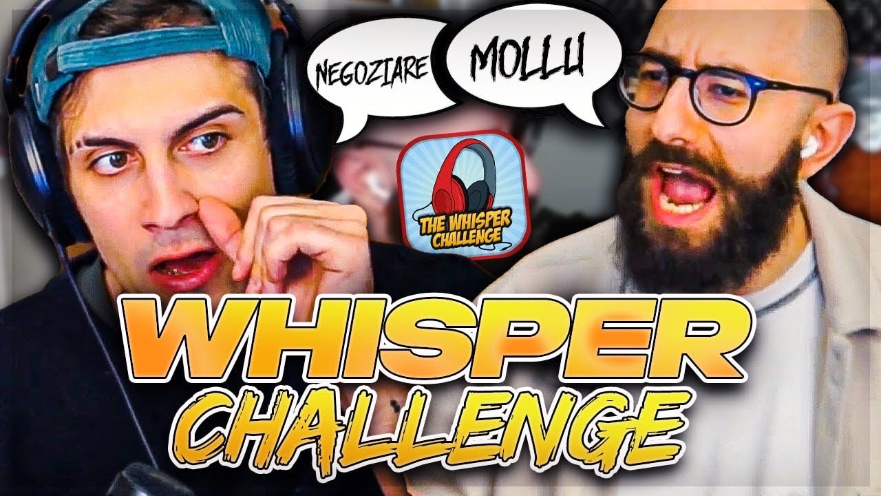 WHISPER CHALLENGE con MARZA !
