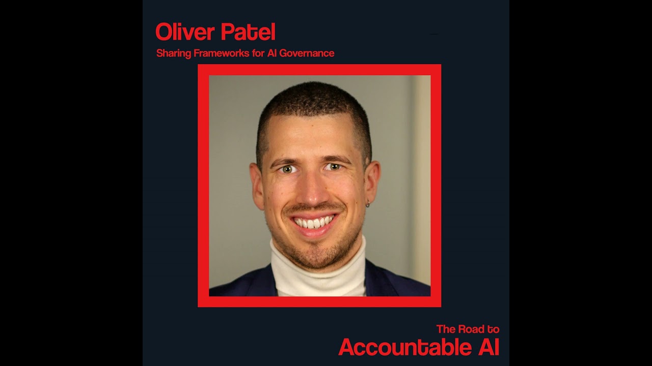 Oliver Patel: Sharing Frameworks for AI Governance