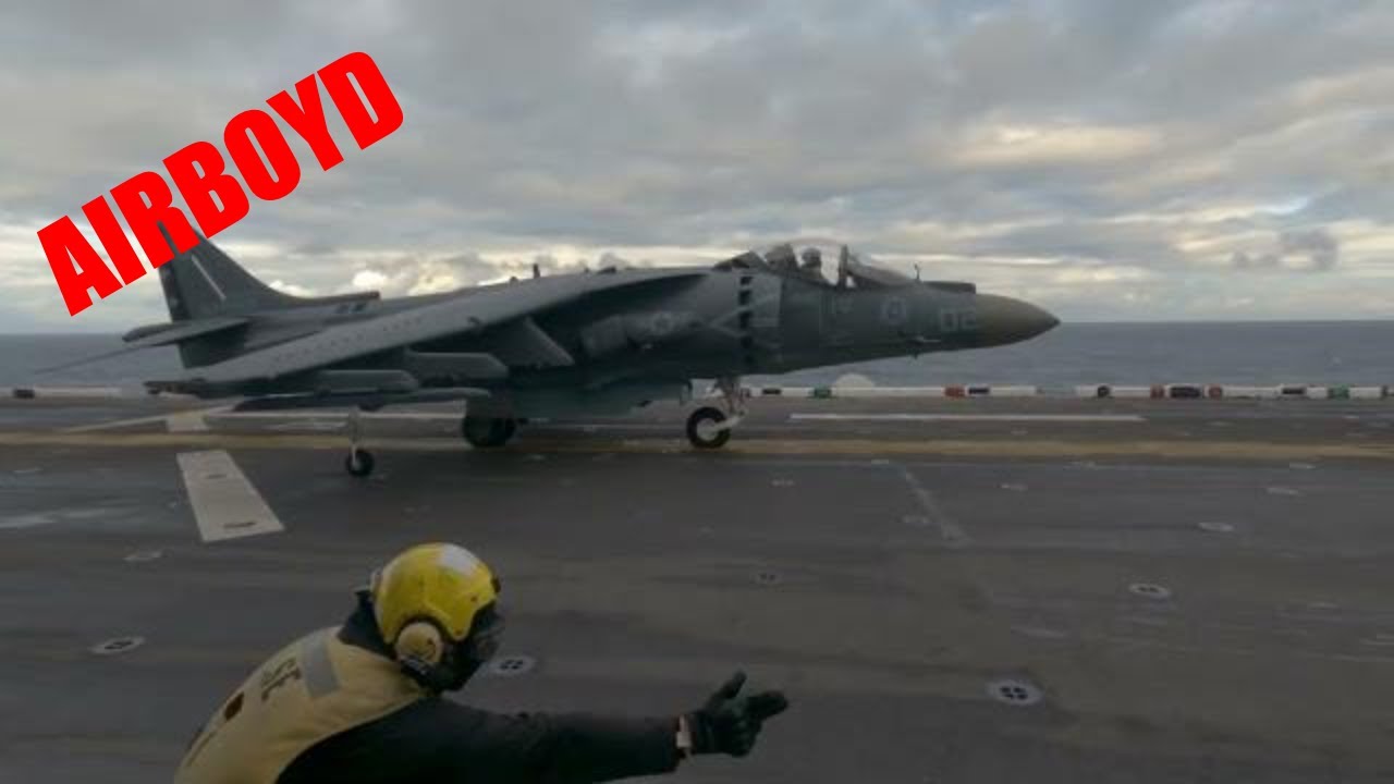 AV-8B Harrier II Operations • USS Kearsarge LHD-3