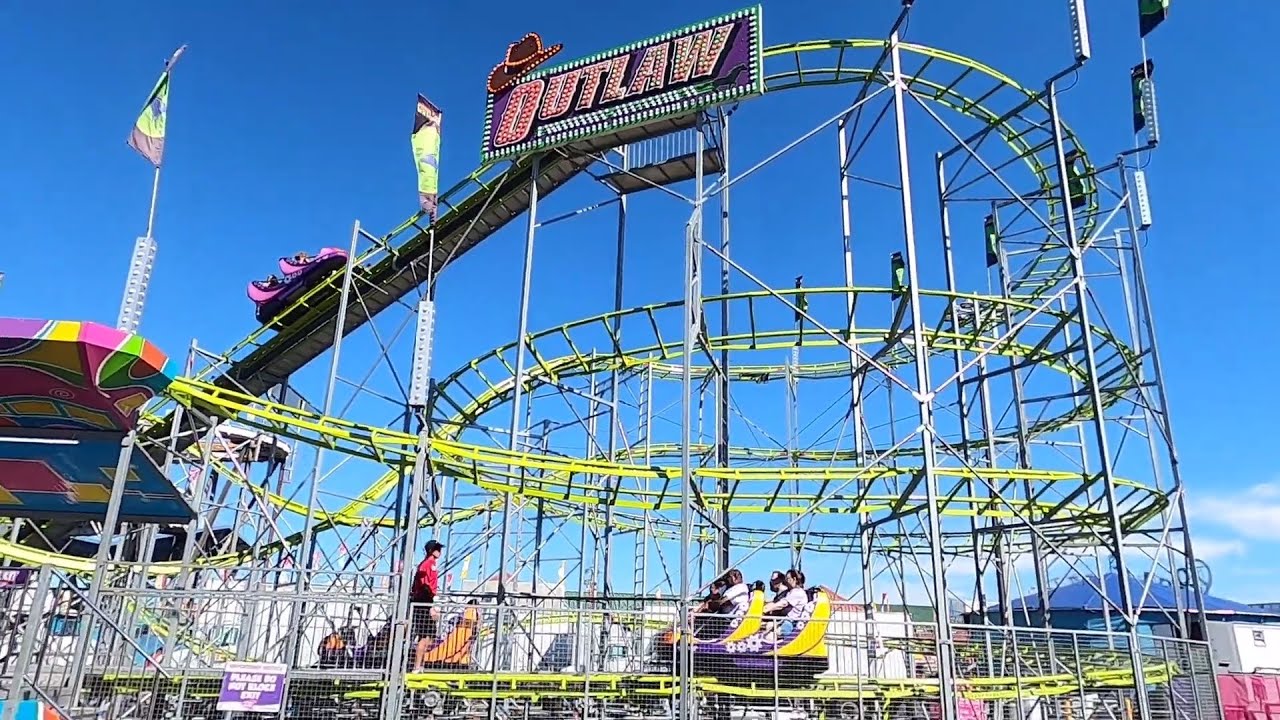 I Forgot that I Went to the Tulsa State Fair in 2024, to Ride the New Coaster, Outlaw