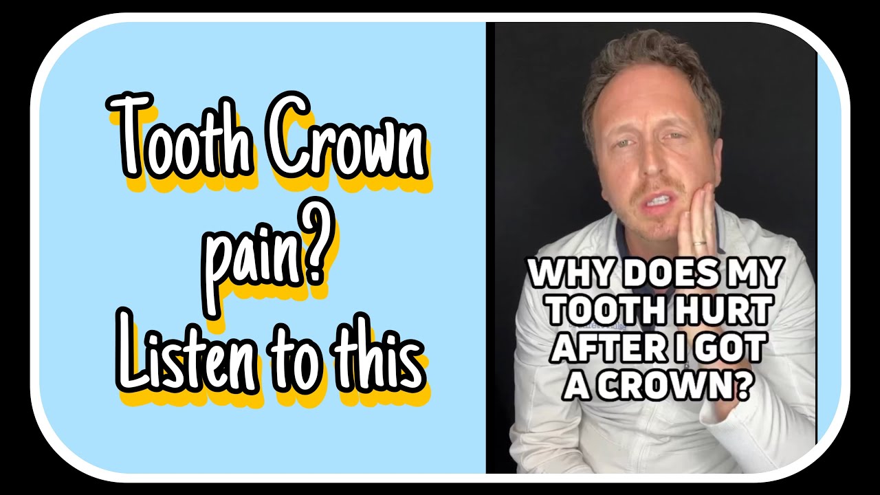 Tooth hurts after dental crown? Watch this!